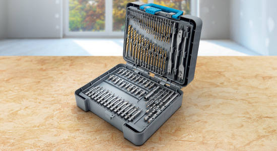  204-Piece Drill Bit Set