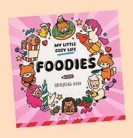 Cosy Colouring book image
