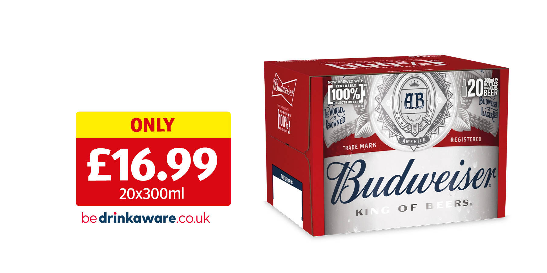 Image of Budweiser 20pk