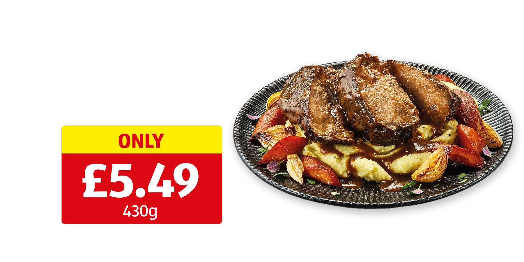 Image of Slow Cooked Featherblade with Beef Dripping Gravy