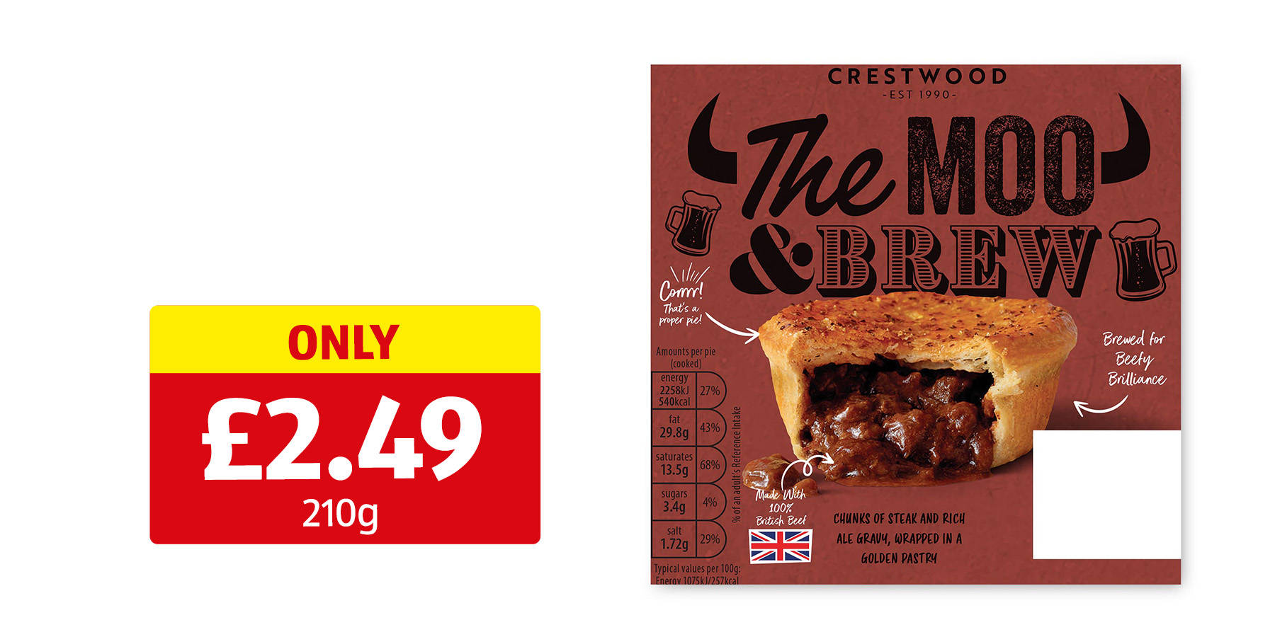Image of Steak & Ale Pie