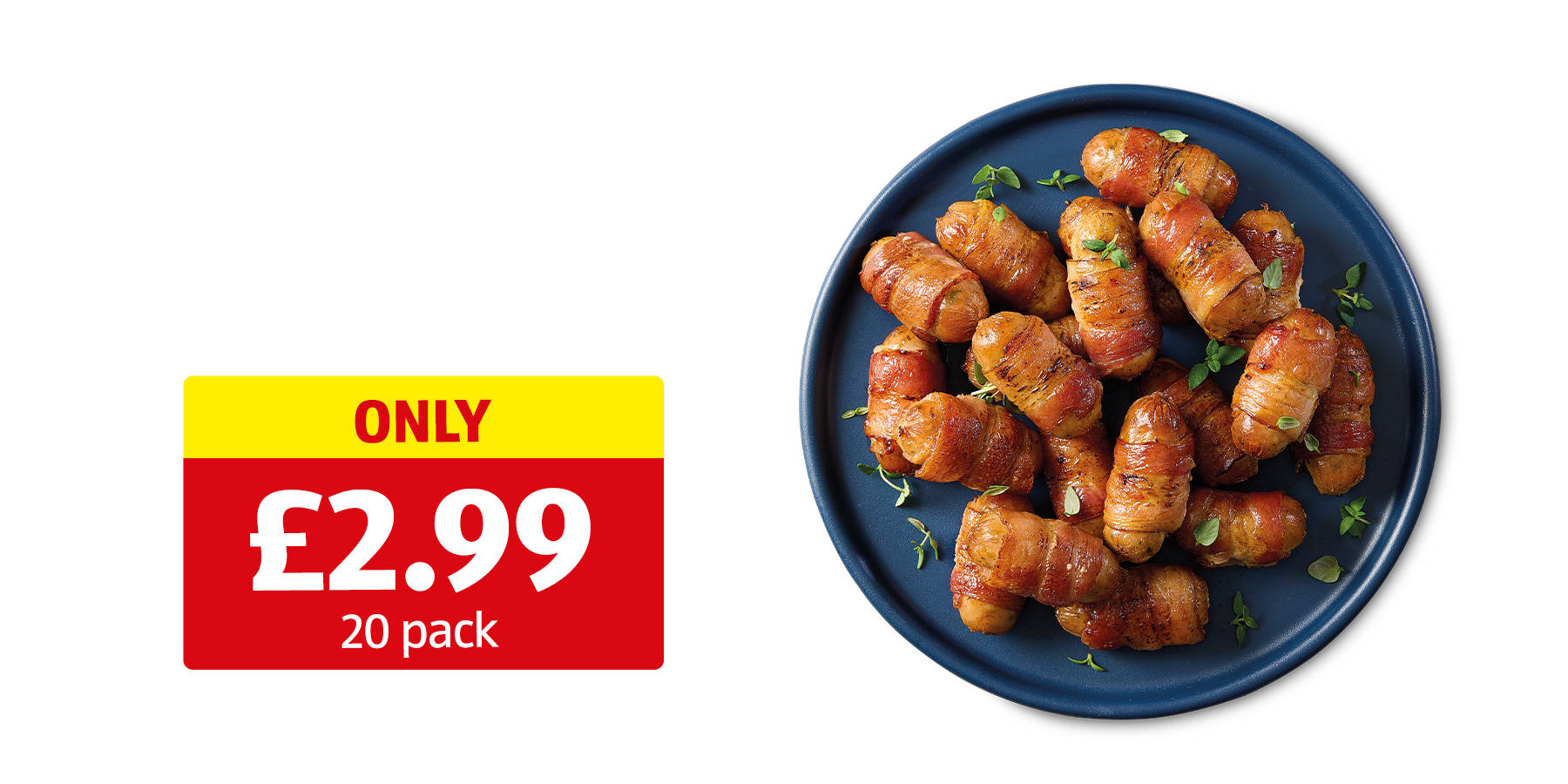 Image of 20 Pack Pigs In Blankets