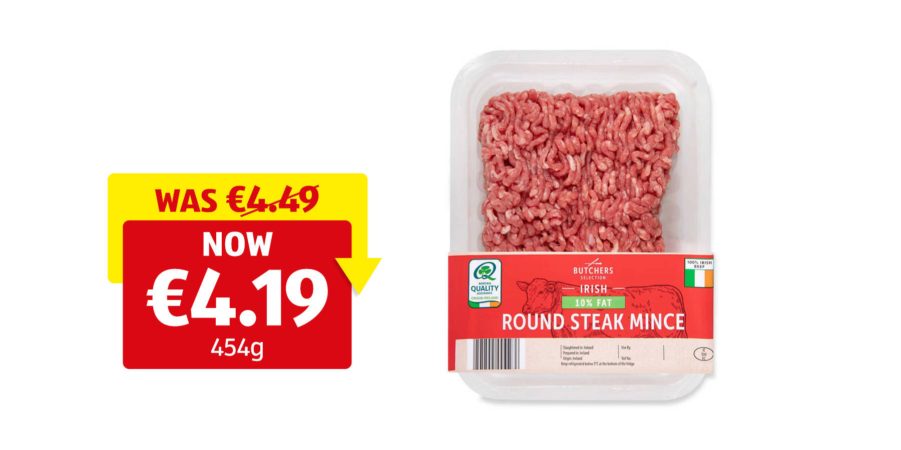 Image of an Irish Family Size Unsmoked Bacon Eye Loin Joint