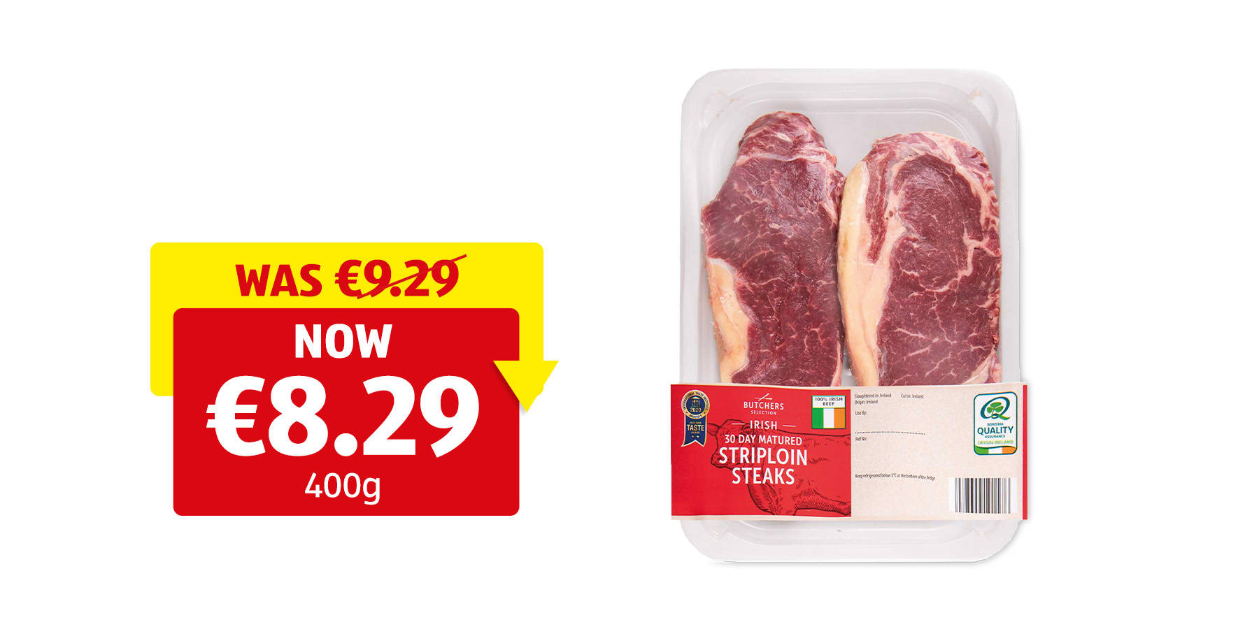 Image of Irish Striploin Steaks