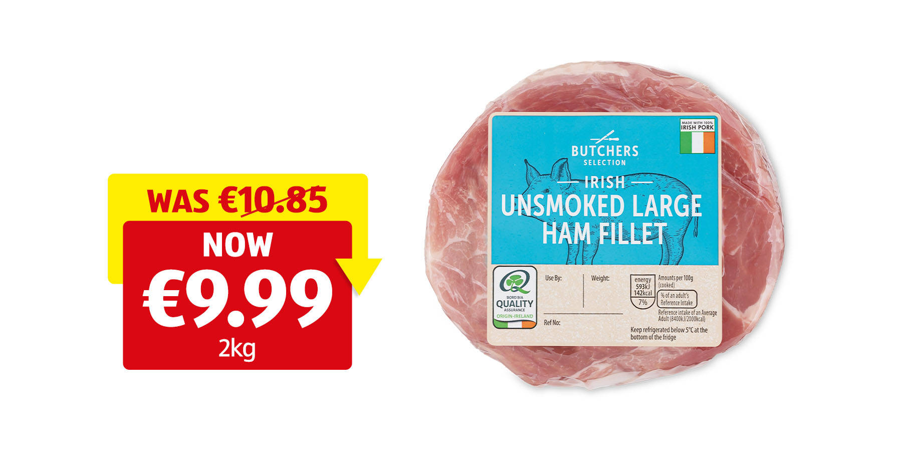 Image of Large Irish Ham Fillet 