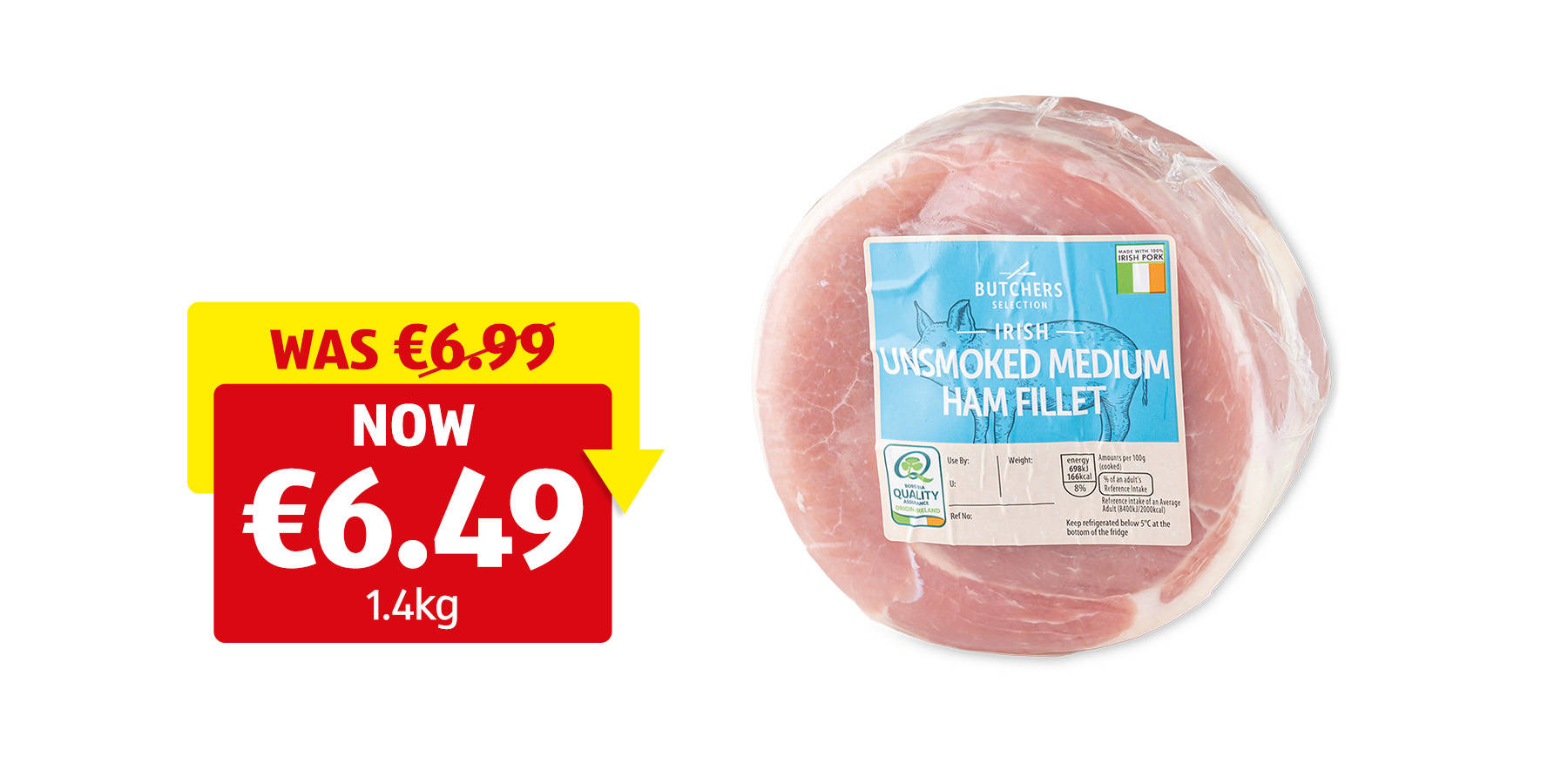 Image of Medium Irish Ham Fillet