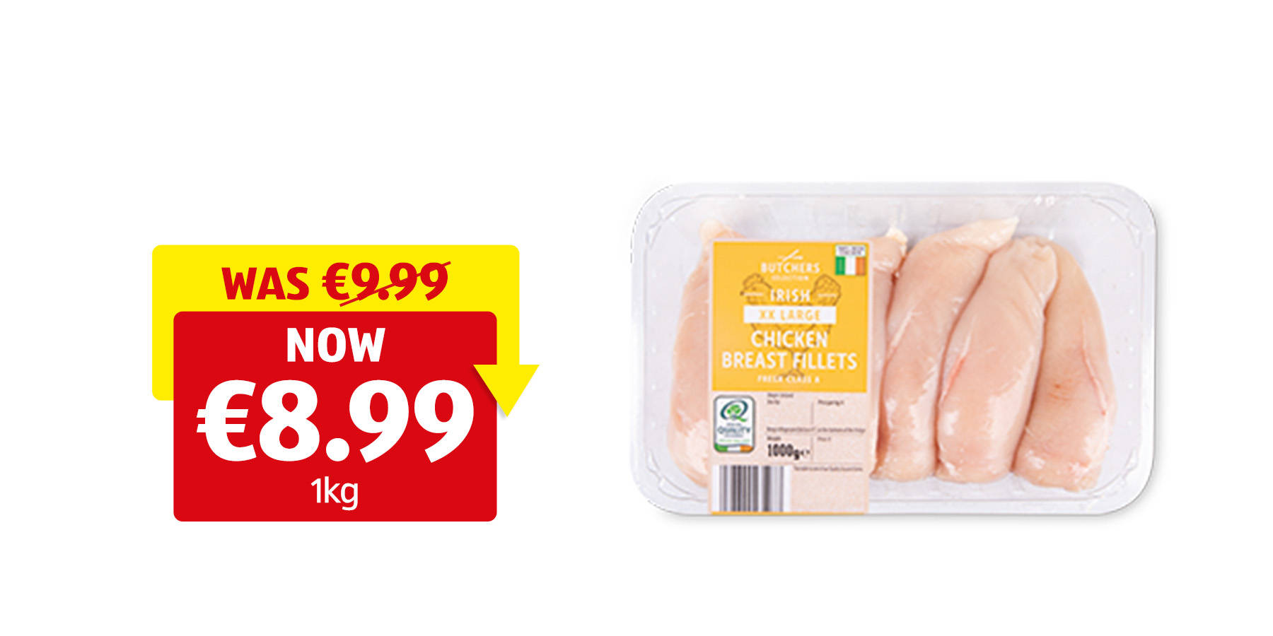 Image of XXL Irish Chicken Fillets Portions 1kg