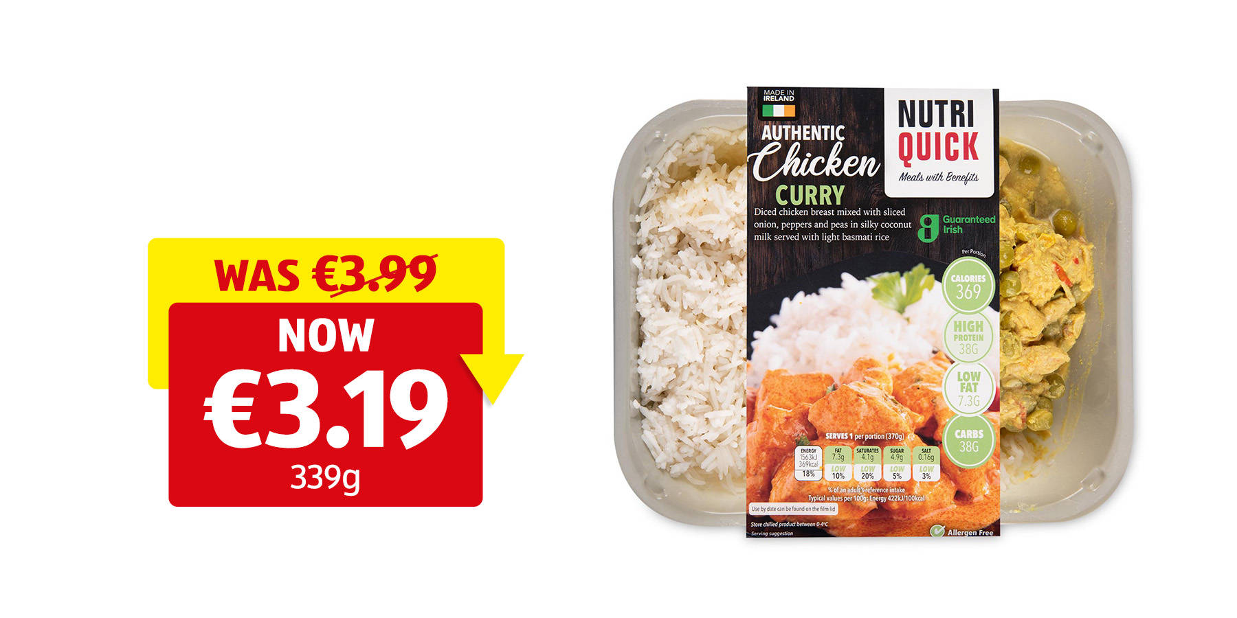 Image of Nutri Quick Ready Meal Chicken Curry 