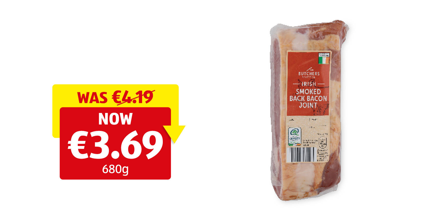 Image of Irish Smoked Back Bacon Joint