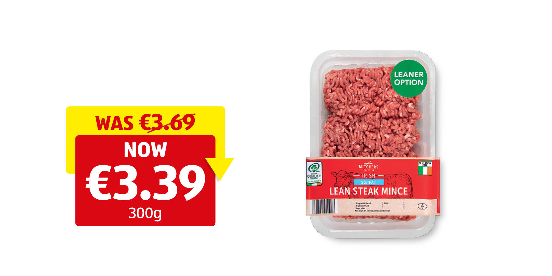 Image of Irish 5% Fat Beef Steak Mince