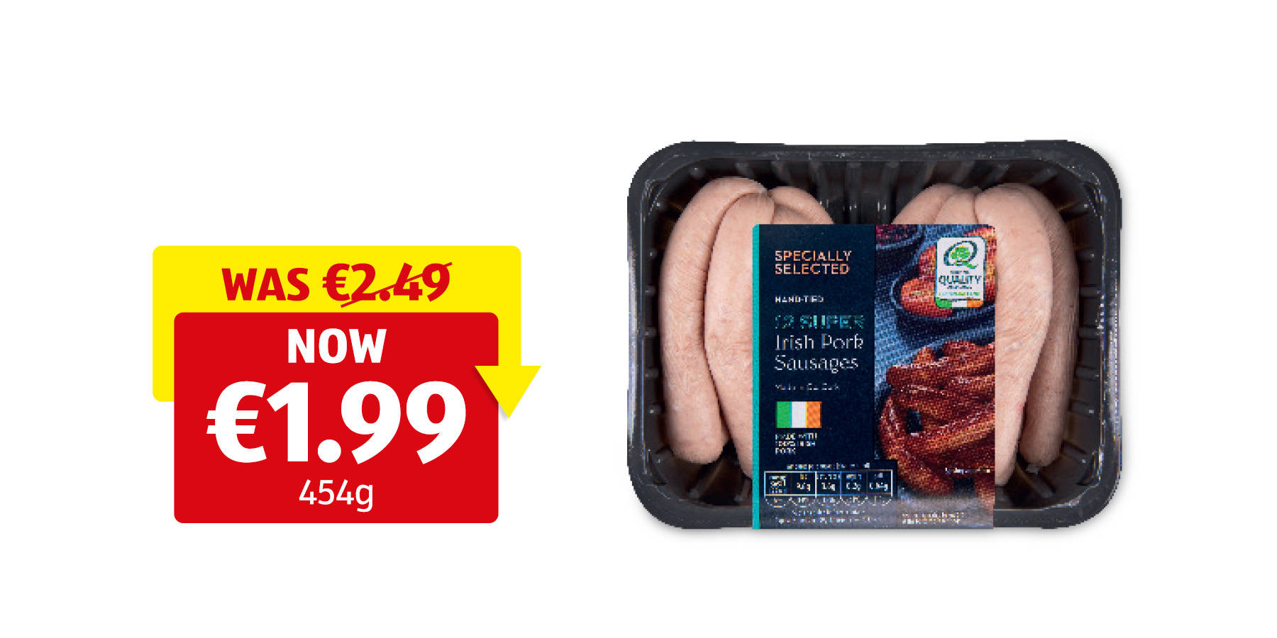 Image of Specially Selected Irish Handtied Sausages