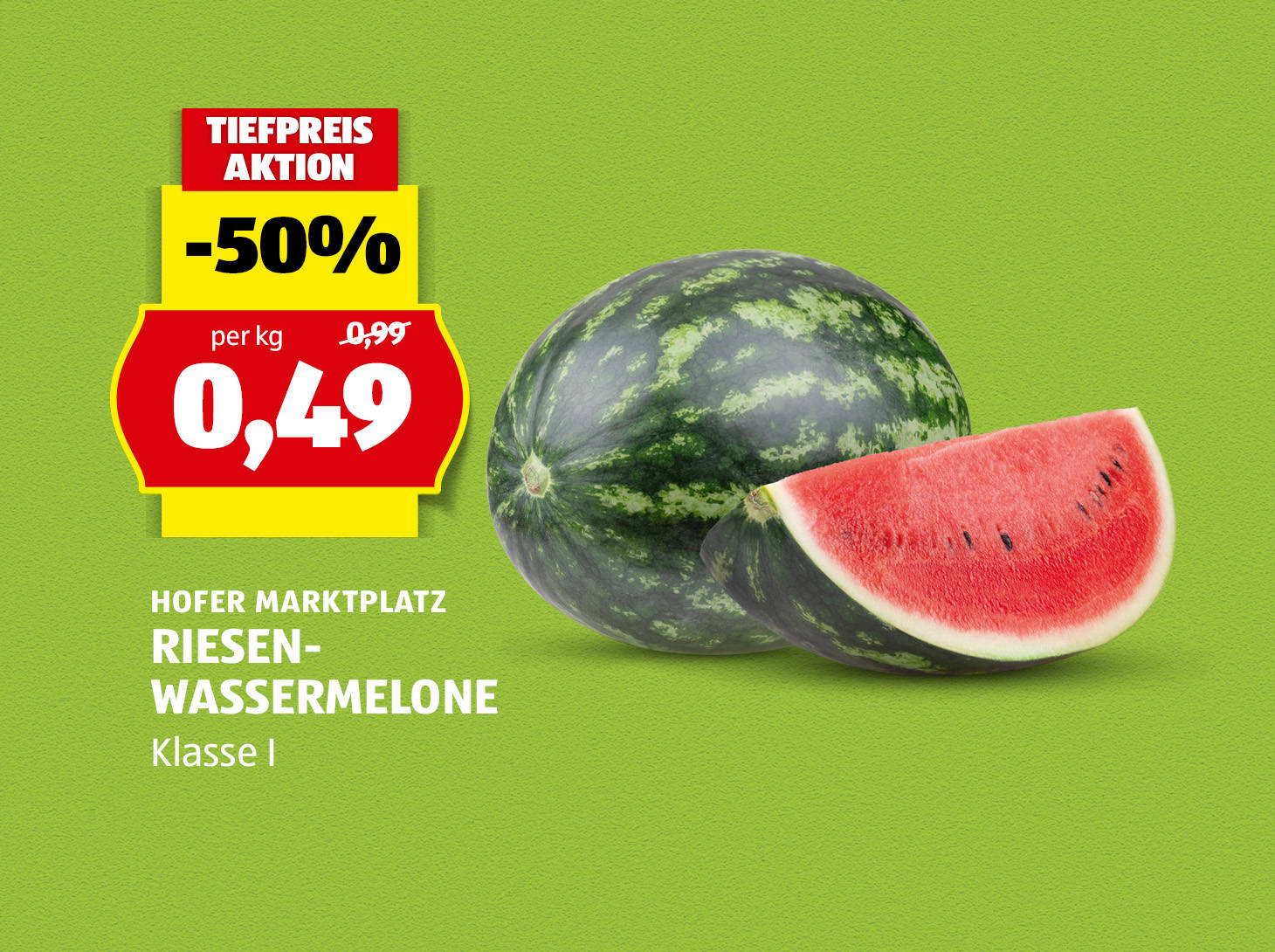Riesen-Wassermelone