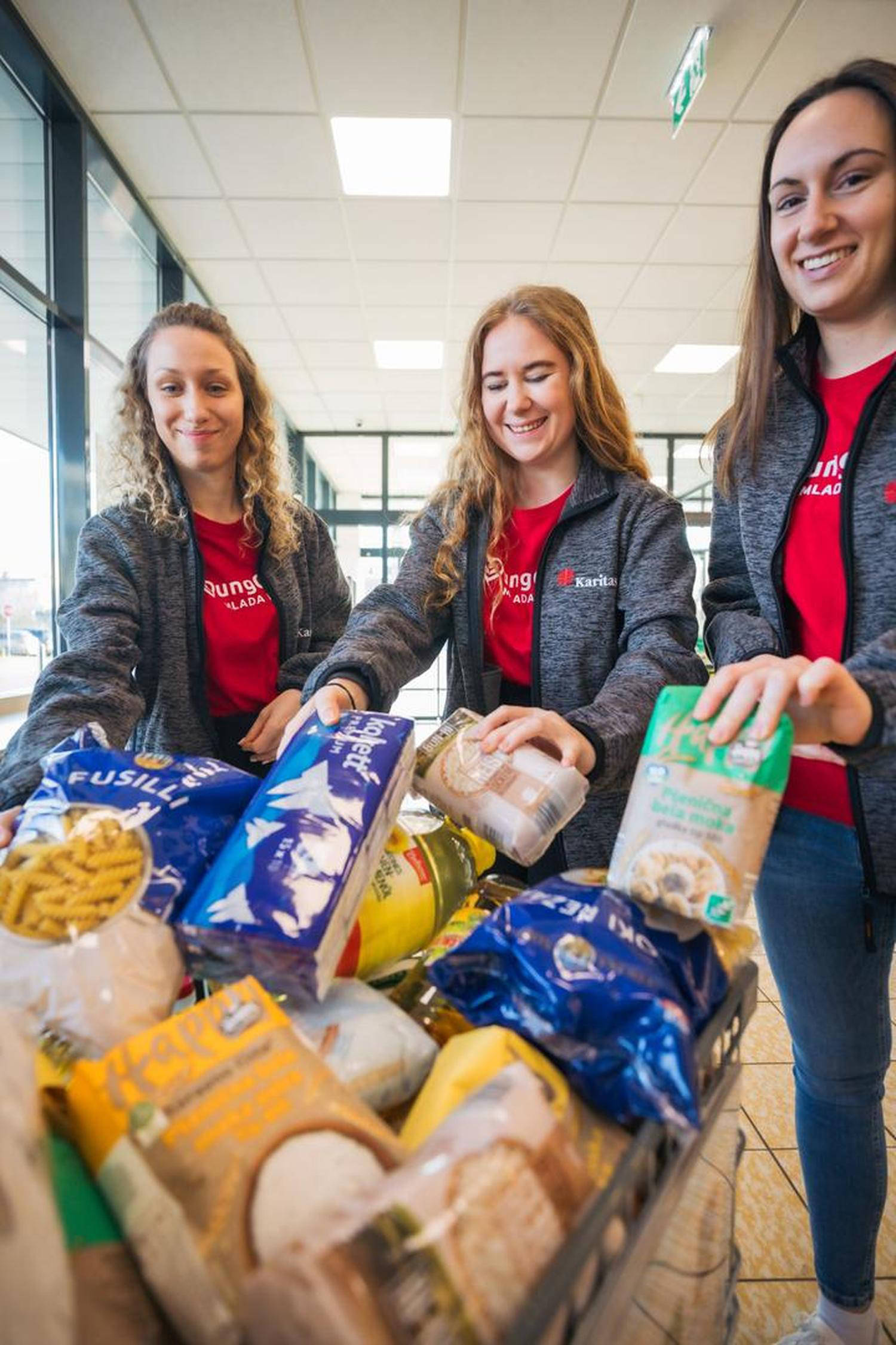 HOFERjevi kupci so v marčevski akciji zbrali 18 ton osnovnih živil in higienskih izdelkov