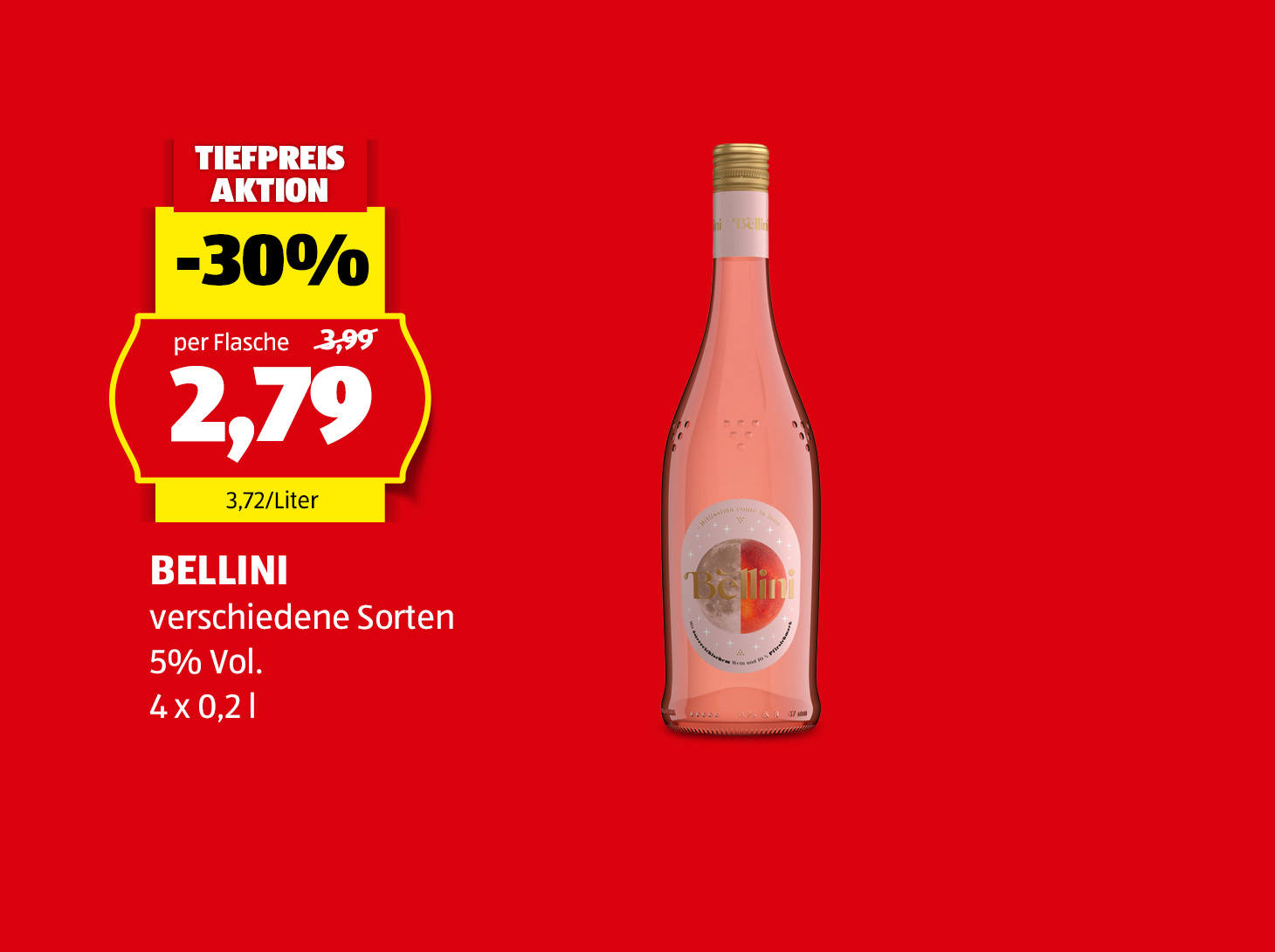 Bellini, € 2,79