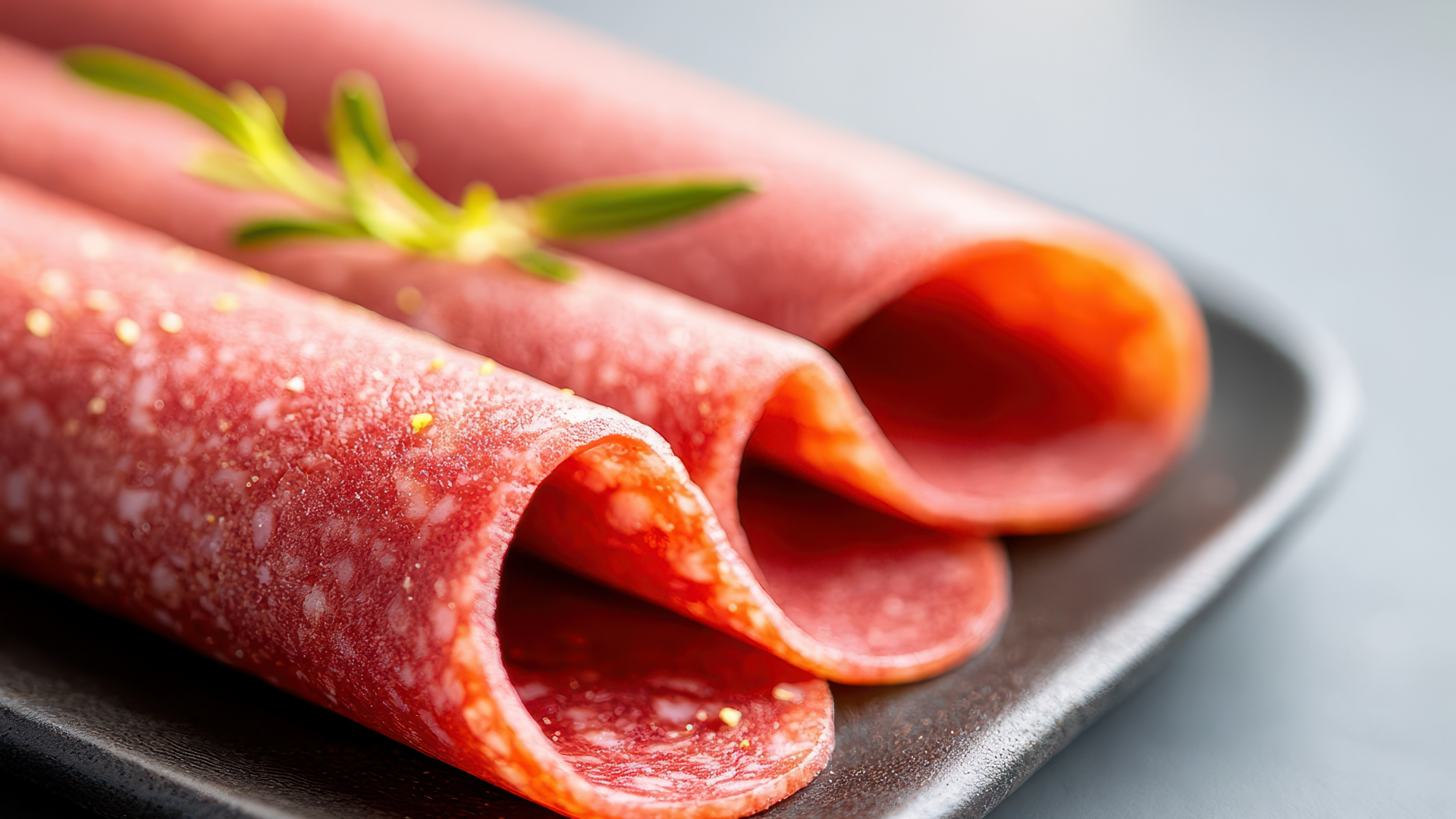 Karottenstück wird in veganen Aufstrich getaucht.