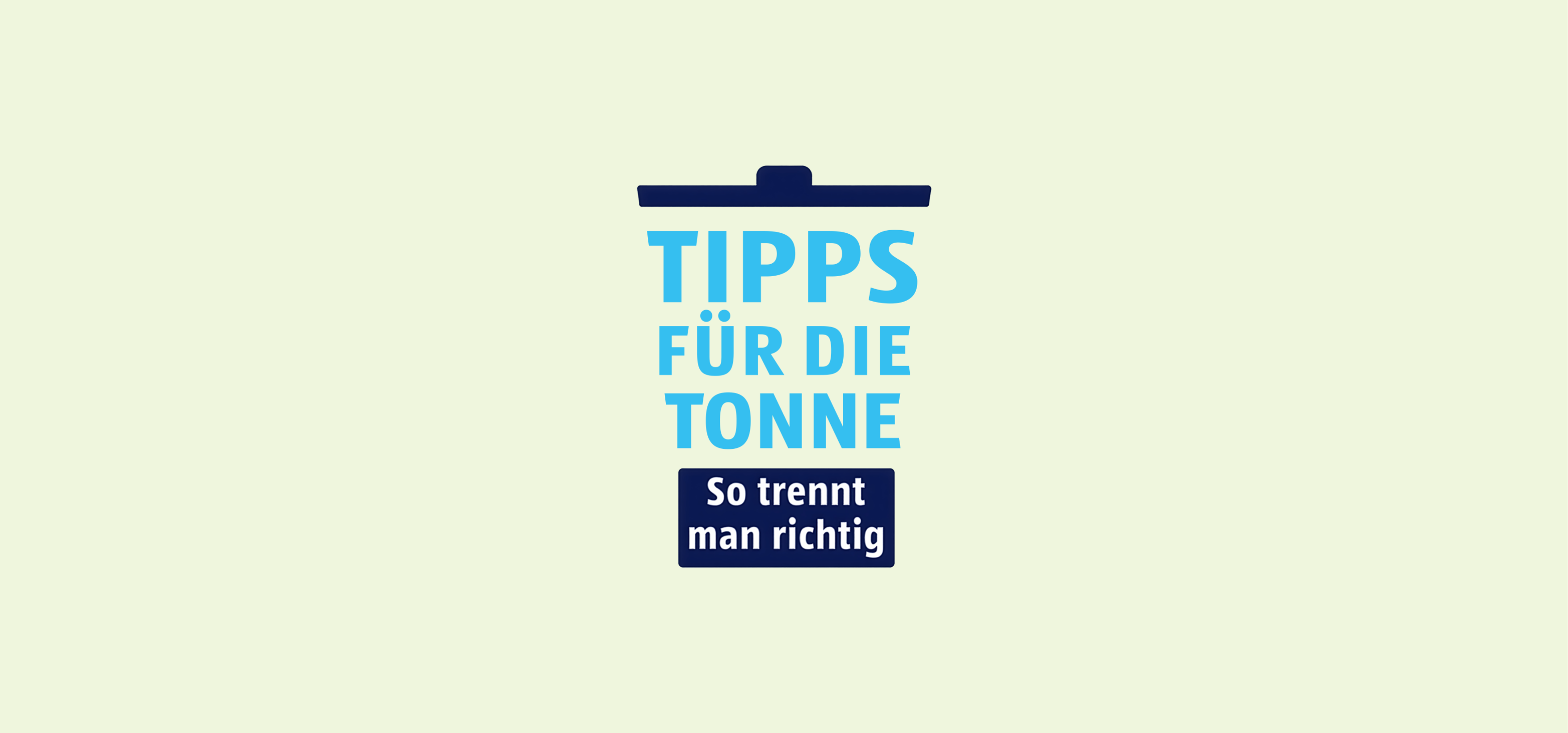Logo der Tipps für die Tonne.