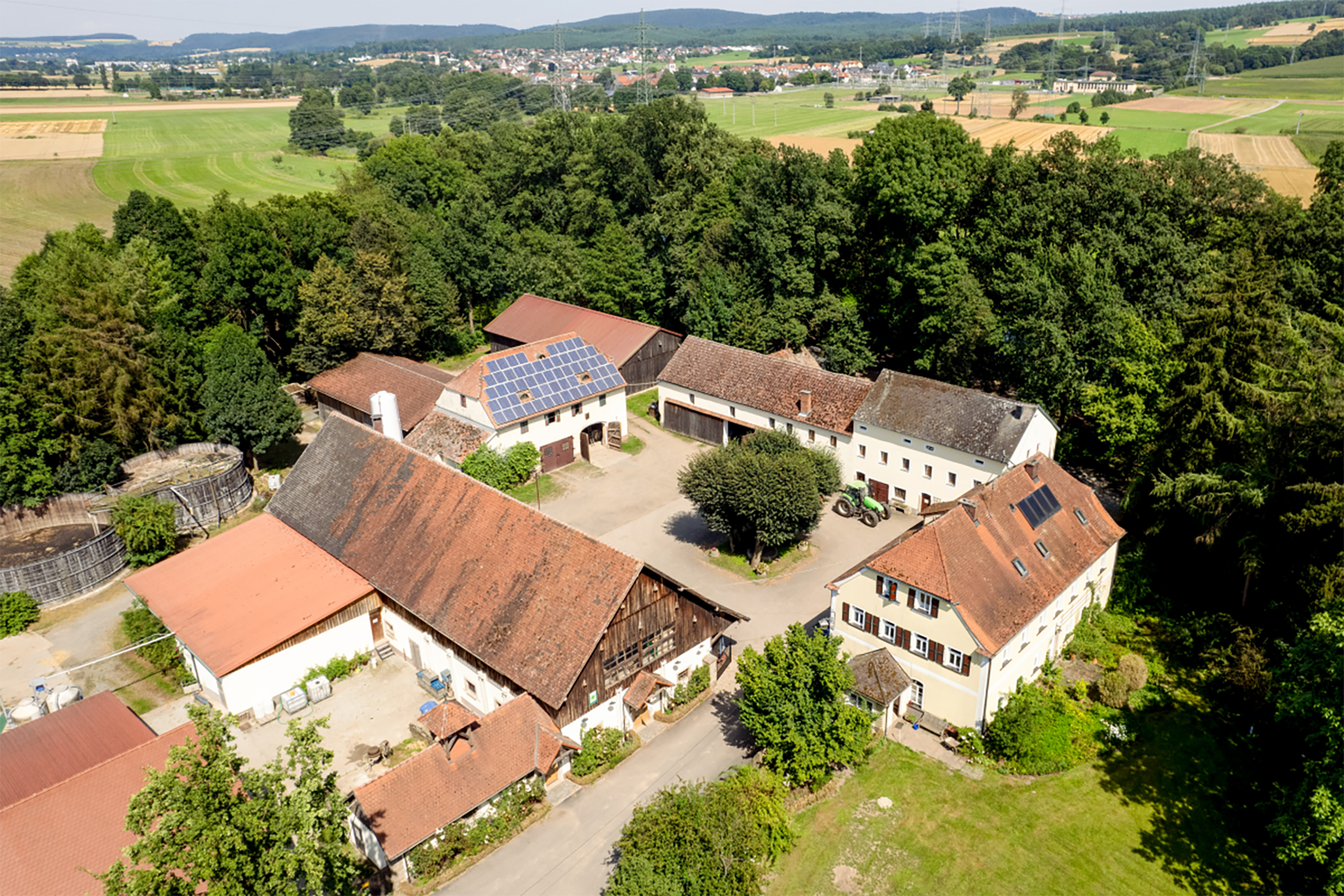 Naturland-Hof Brunnerhof der Familie Brunner.