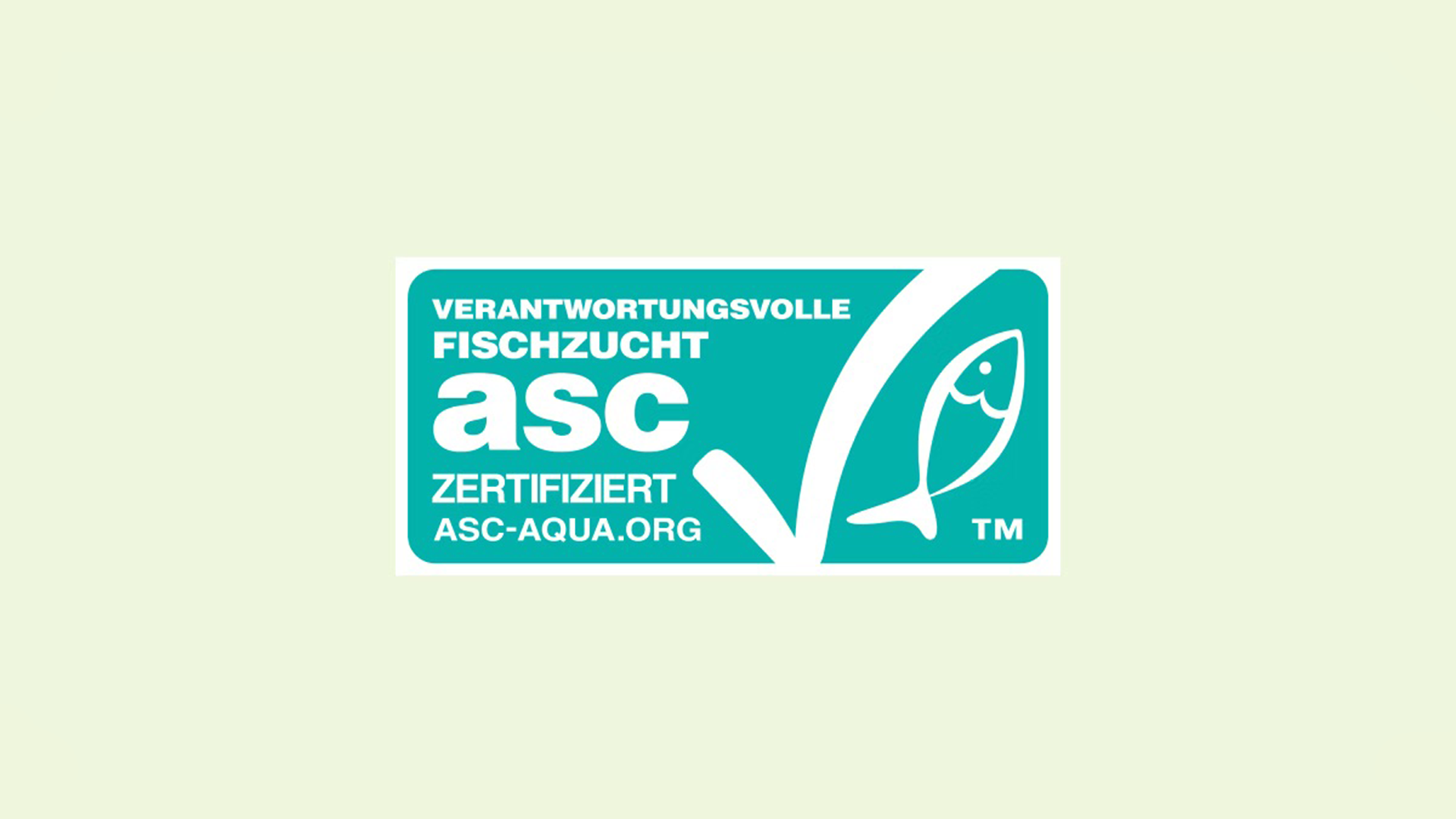 Logo des Produktsiegels ASC