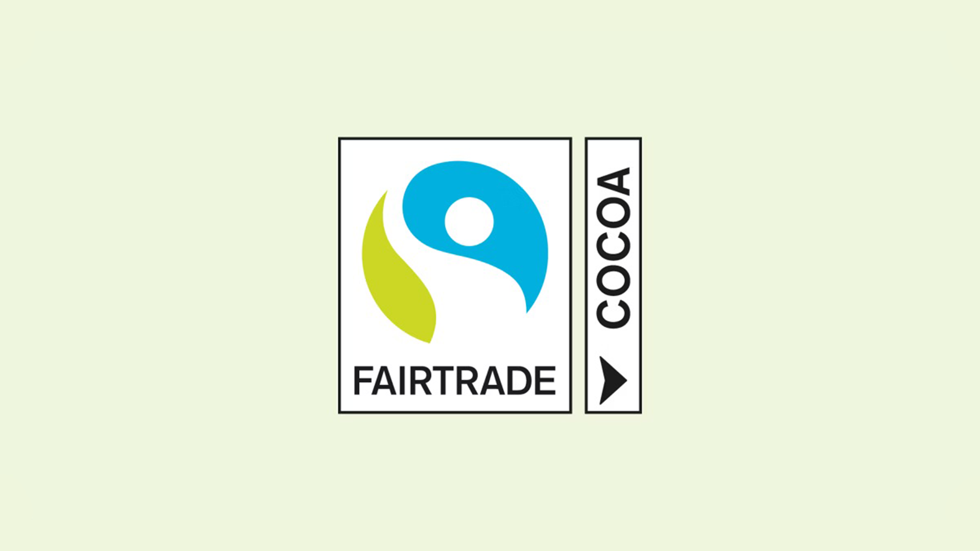Logo des Produktsiegels Fairtrade Cocoa