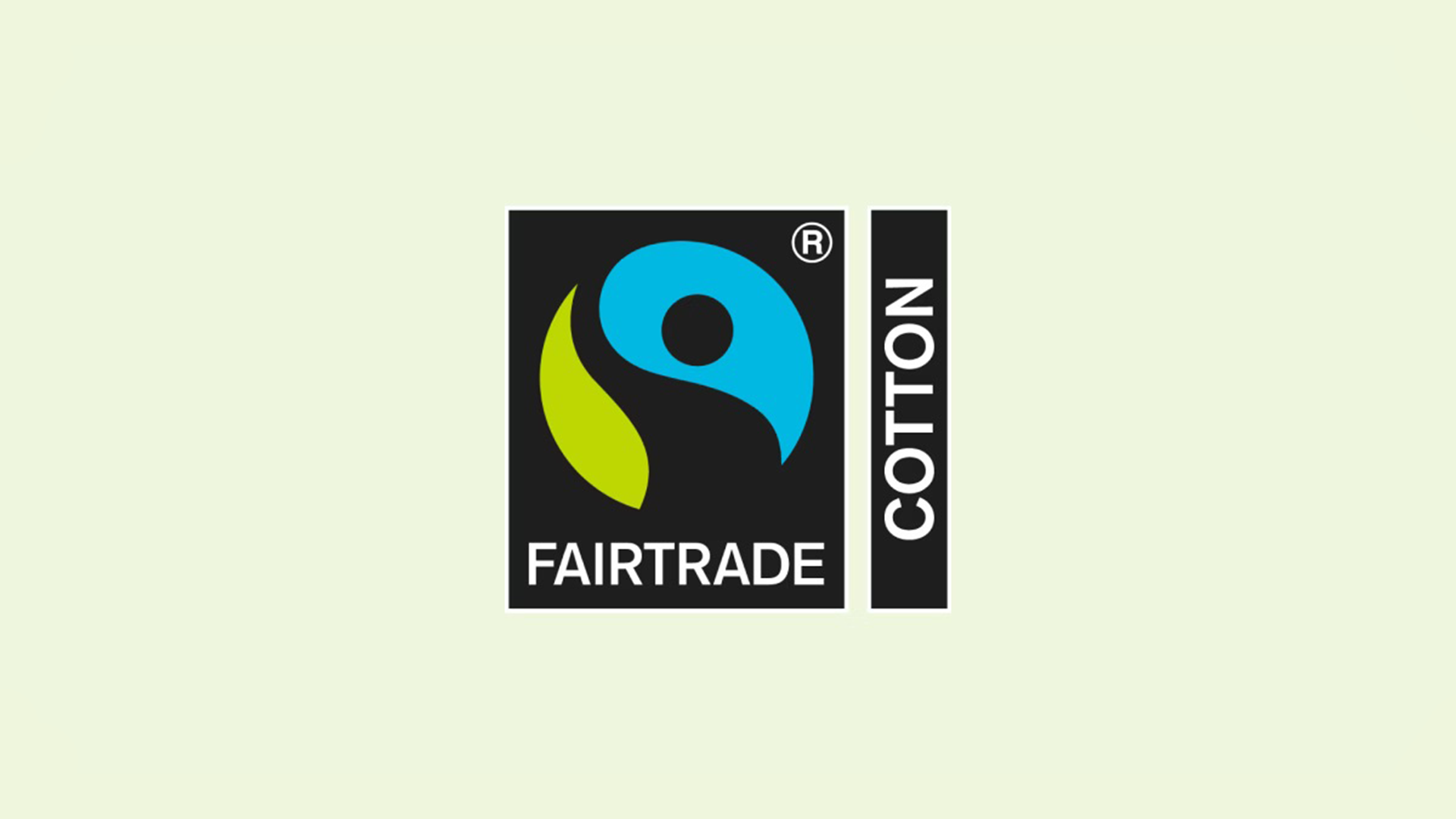 Logo des Produktsiegels Fairtrade Cotton