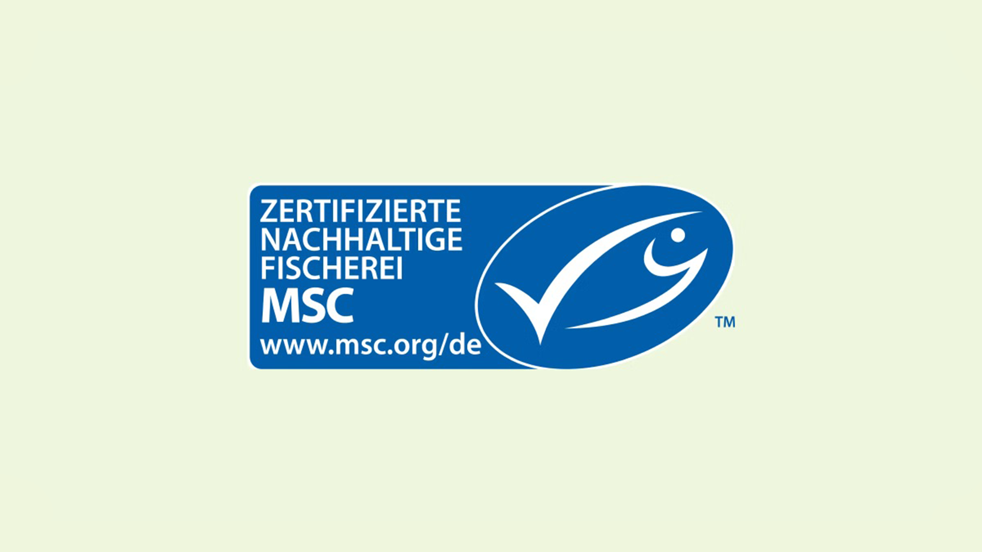 Logo des Produktsiegels MSC