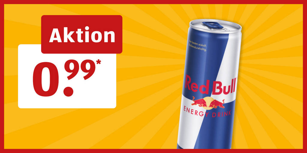 Red Bull im Angebot
