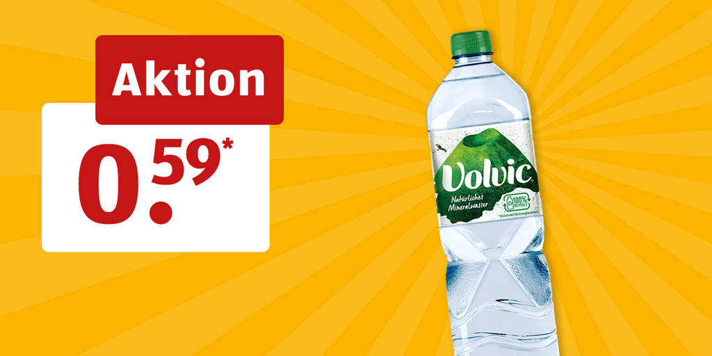 Volvic Natürliches Mineralwasser im Angebot