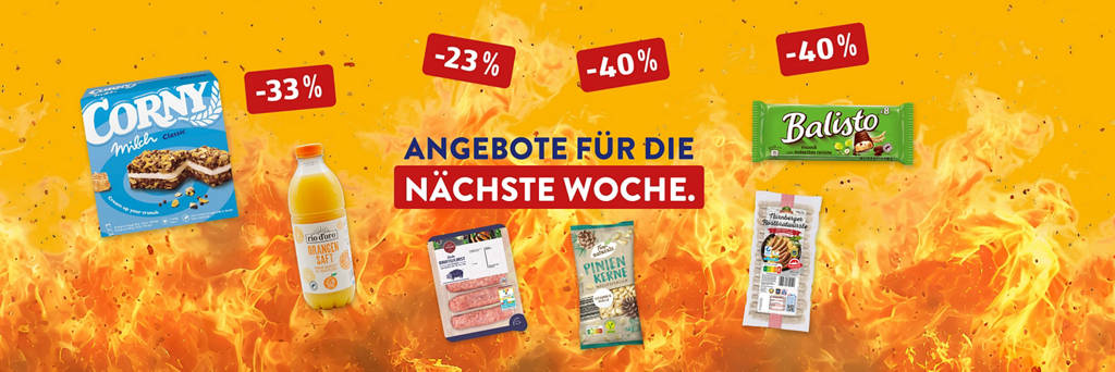 Top Angebote der nächsten Woche.