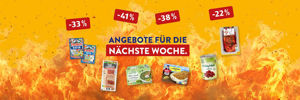 Top Angebote der nächsten Woche.