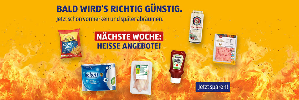 Angebote der nächsten Woche
