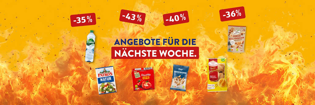 Top Angebote der nächsten Woche.