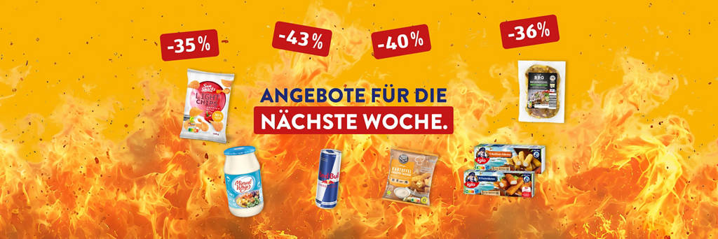 Top Angebote der nächsten Woche.
