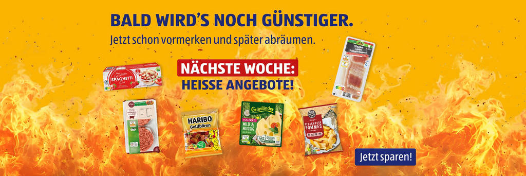 Angebote der nächsten Woche