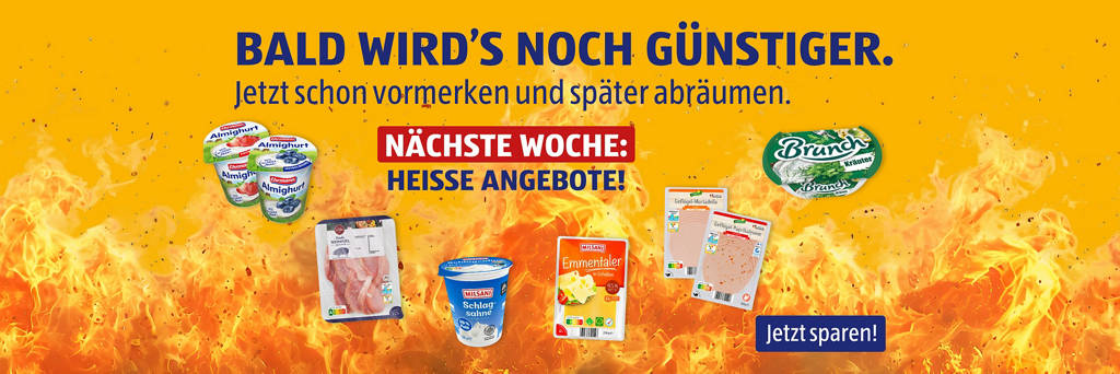 Angebote der nächsten Woche