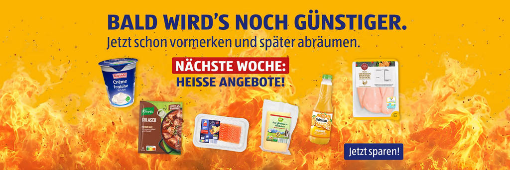 Angebote der nächsten Woche