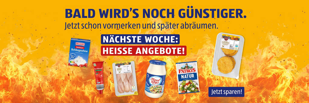 Angebote der nächsten Woche