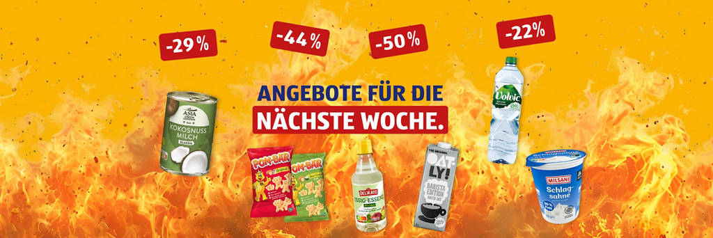 Top Angebote der nächsten Woche.
