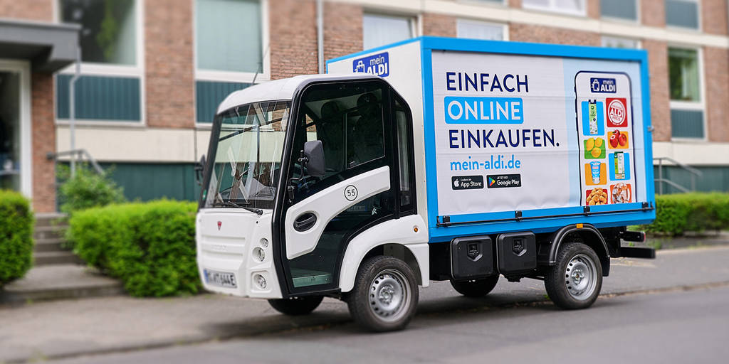 meinALDI E-Lieferfahrzeug