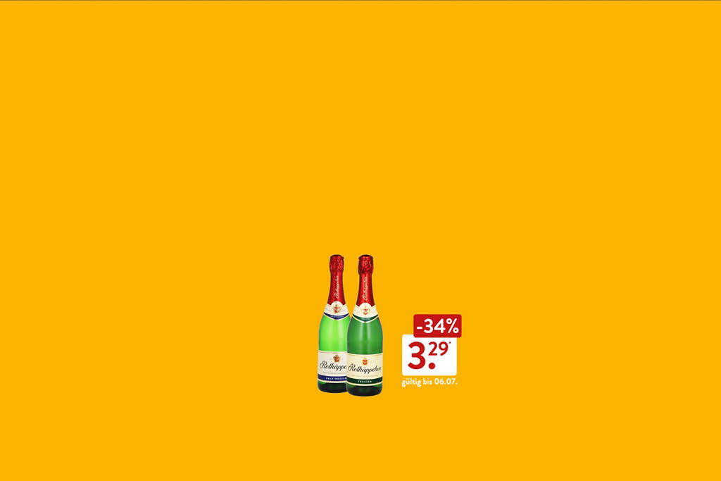 Rotkäppchen Sekt, 3,29€, gültig bis 06.07.