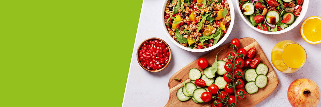 Verschiedene Vegane Gerichte