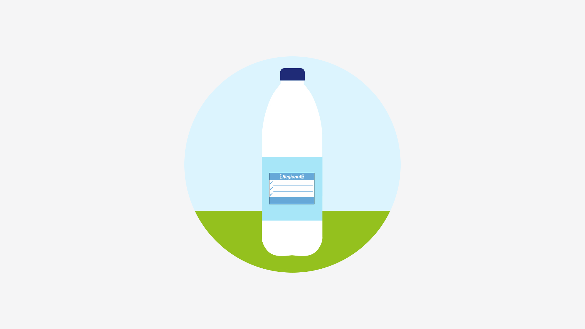 Mehr als 350 gekennzeichnete Produkte mit dem Regionalfenster.