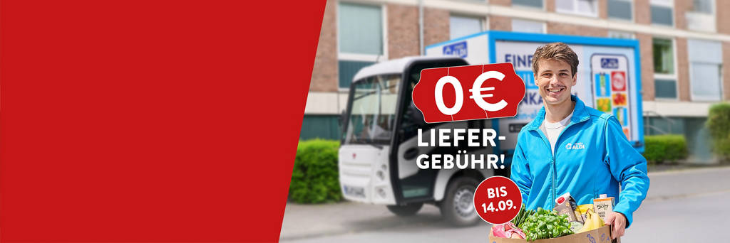 0€ Liefergebühr bis zum 14.09. - auch für kleinere Bestellungen unter 50 €