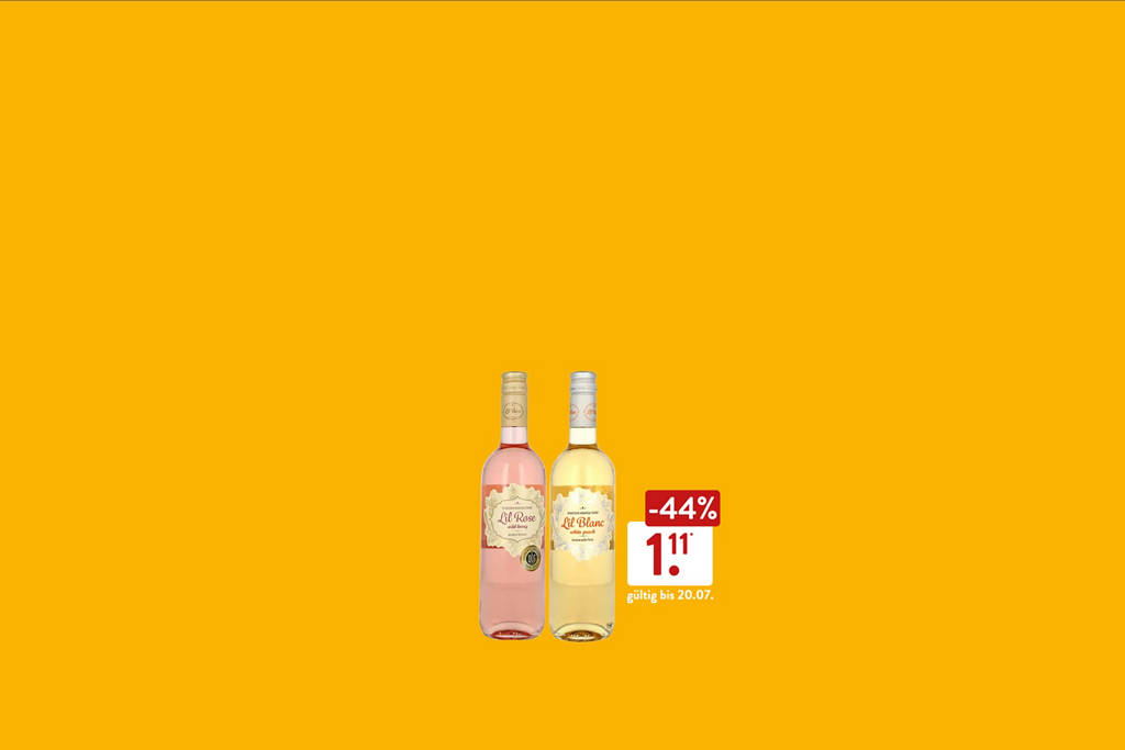 Lil Rose & Lil blanc für 1.11€ - gültig bis zum 20.07.25
