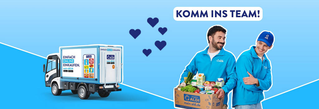 Komm ins Team zu meinALDI