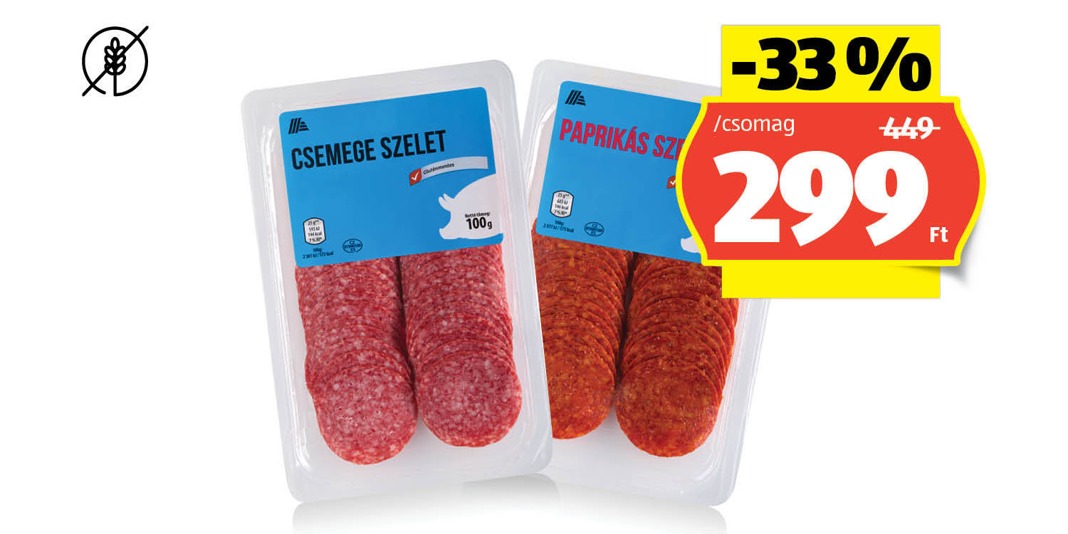 Sertésszelet, 100 g/csomag