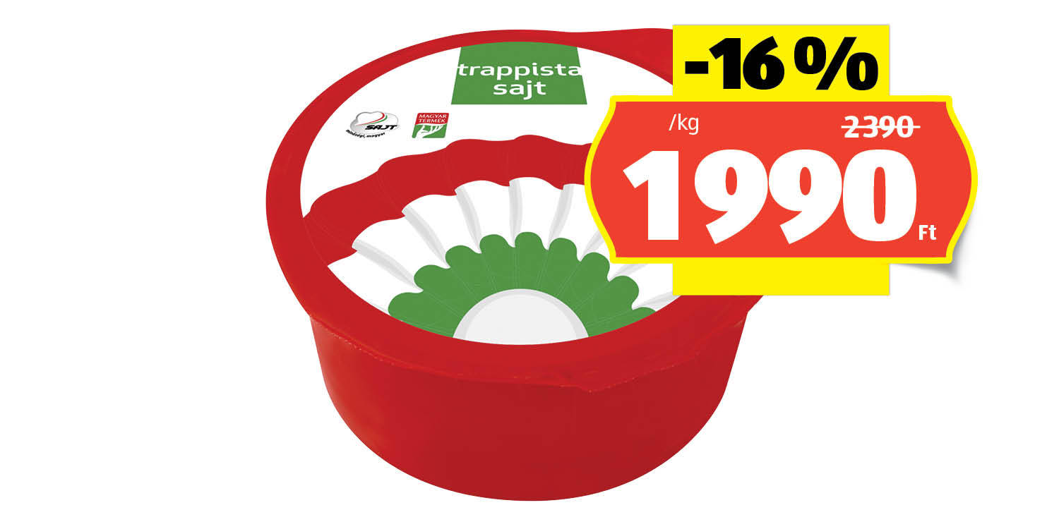KOKÁRDÁS Trappista sajt, /kg