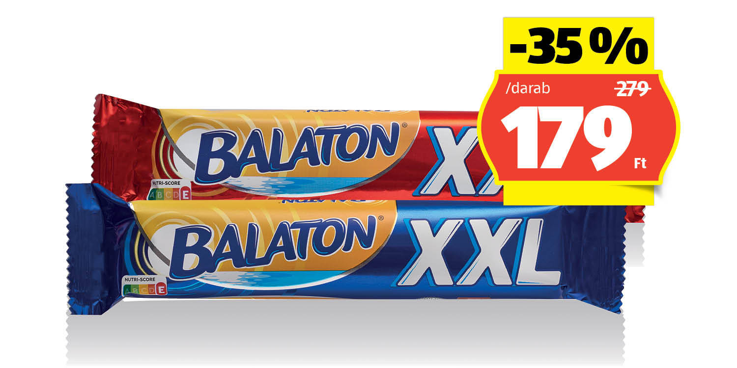 BALATON XXL ostyaszelet, 45 g/darab