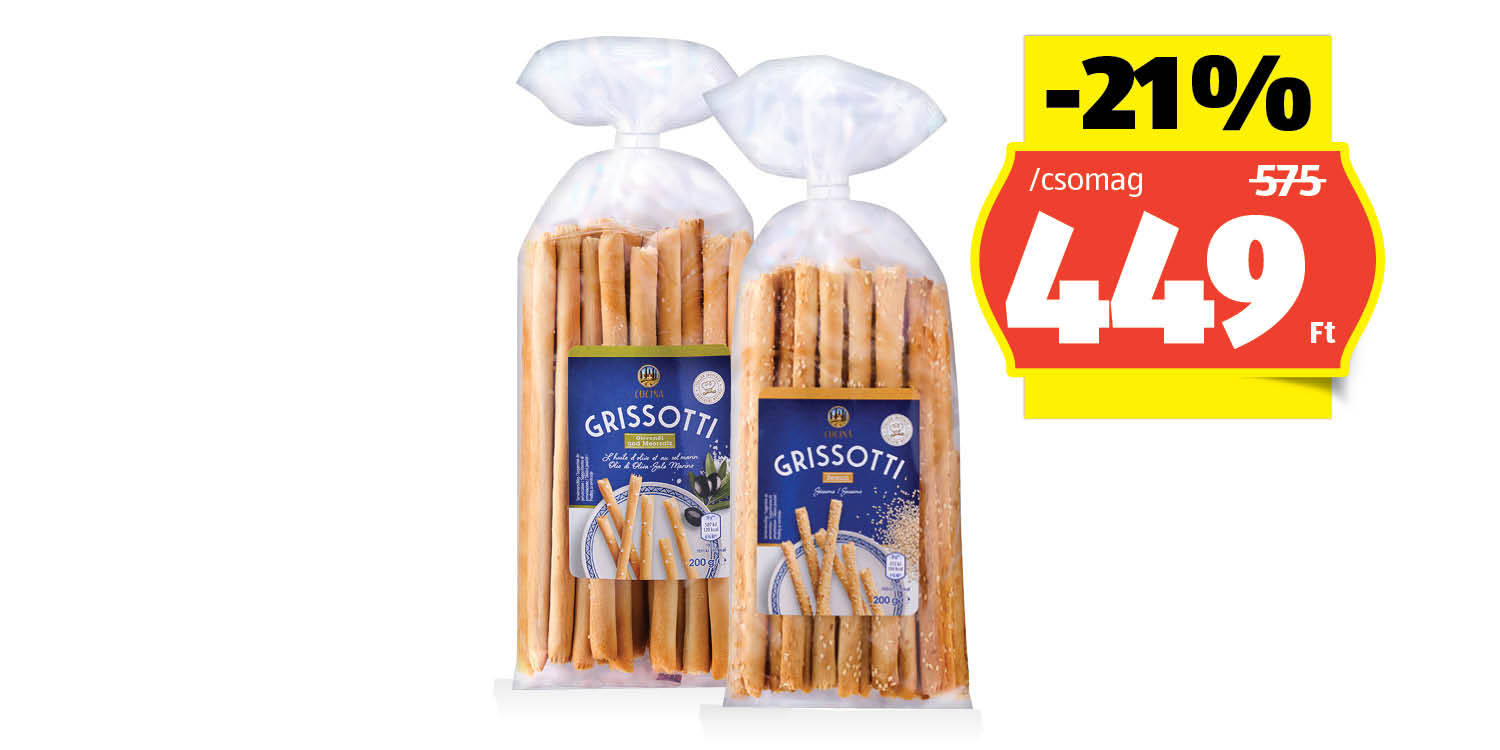 CUCINA Grissotti, 200 g/csomag