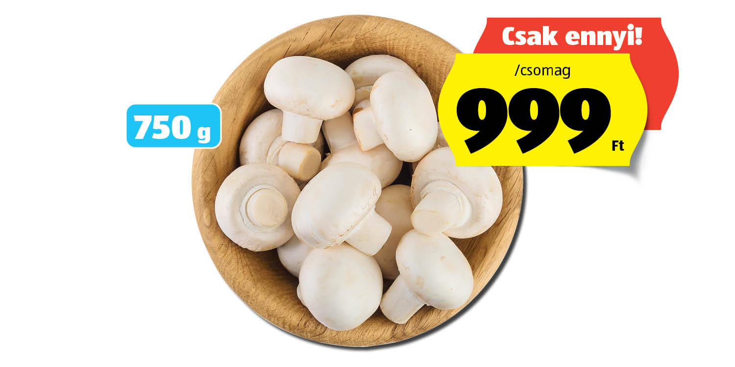 XXL gomba, 750 g/csomag