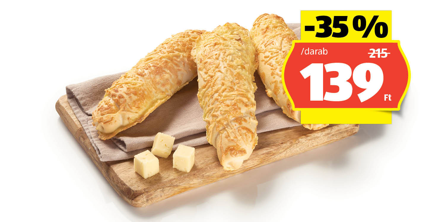 AZON MELEGÉBEN Sajtos stangli, 100 g/darab